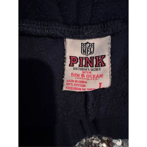 Vs Victorias secret PINK x NfL patriots university classic sweatpants  /joggers - Picture 6 of 6